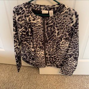 Kim Rogers Animal Print Jacket
